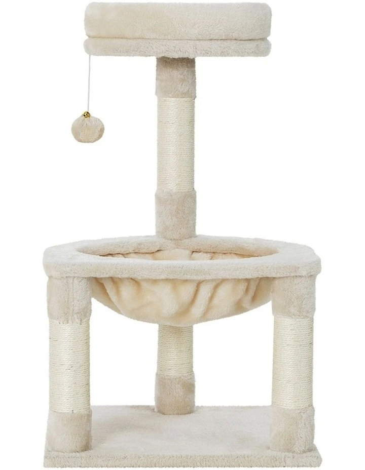 Cat Tree Tower 69cm in Beige