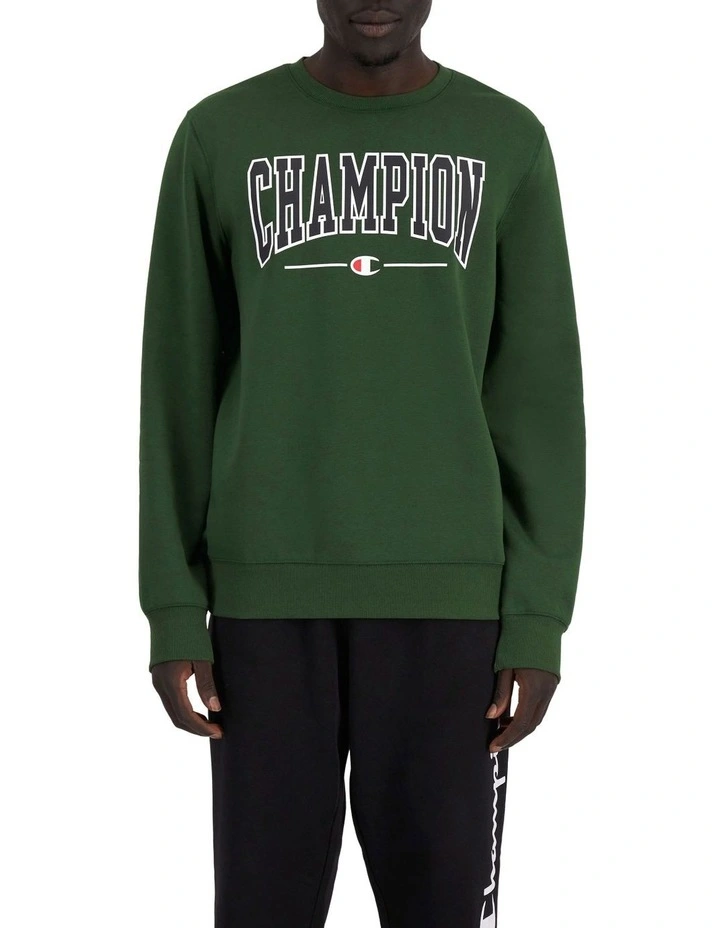 Sporty Crew in Jungle Green