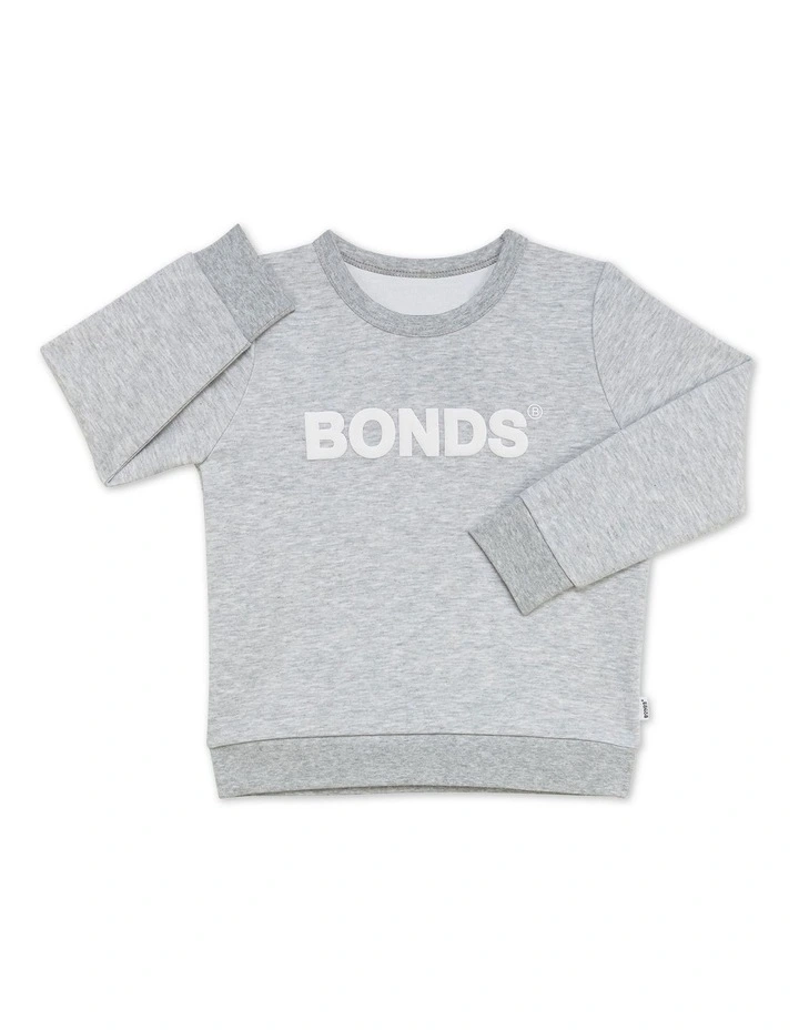 Tech Sweats Pullover in New Grey Marle
