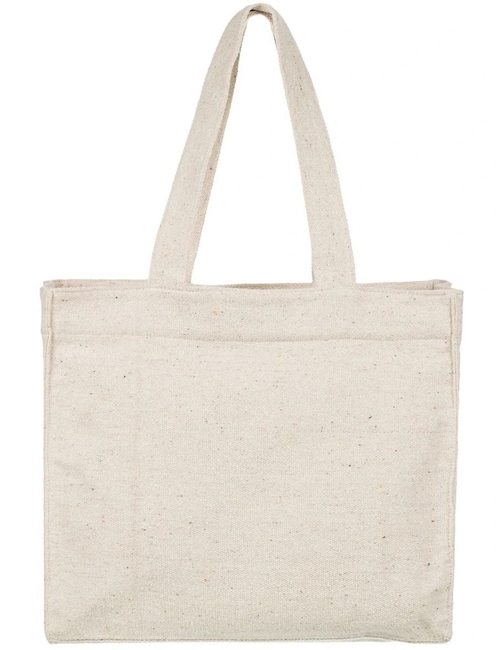 Flower Bus Tote Bag in Ultra Marine