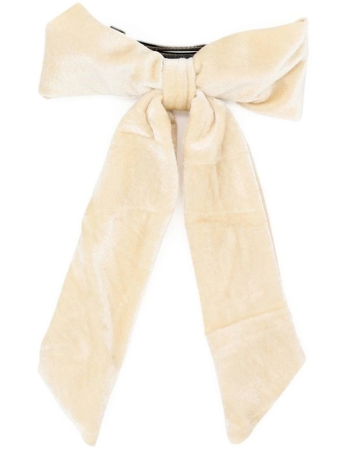 Piera Bow in Beige