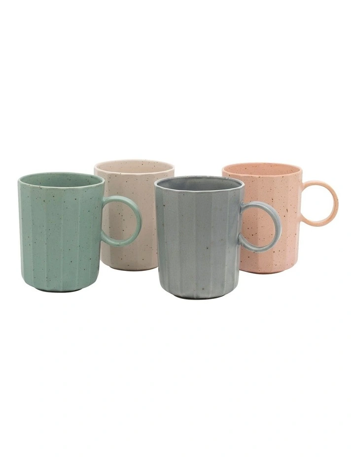 Ikana Mug Set 330ml S/4 Multicolour
