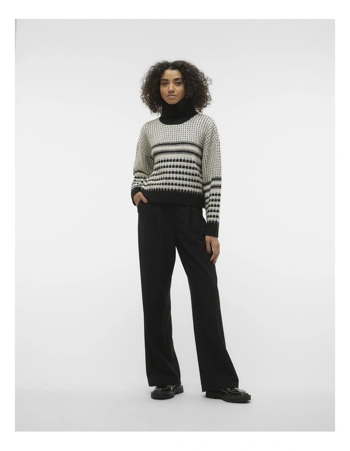 Philine Rollneck Knit in Black