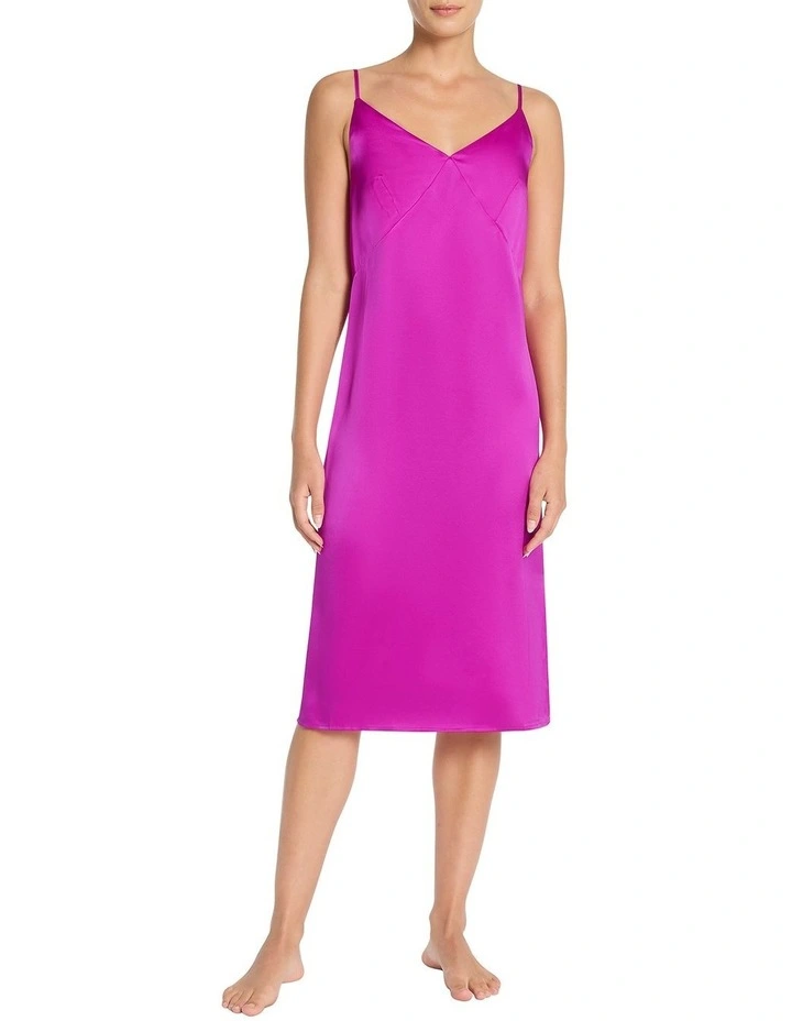 Cezanne Silk Sleep Dress in Pink