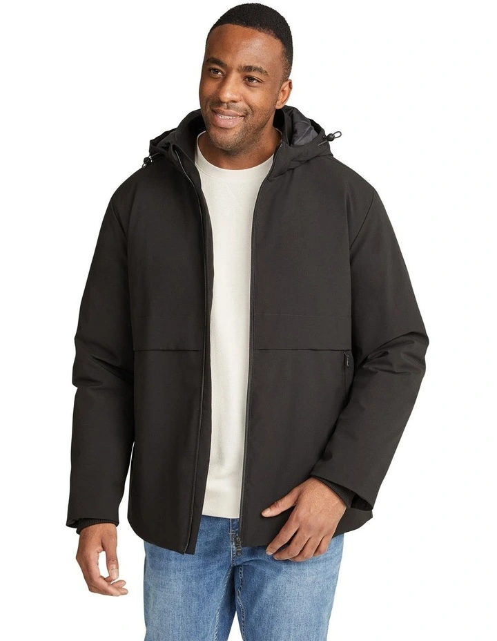 Mitchell Parka Jacket in Black