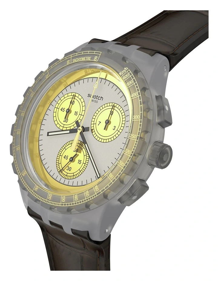 Golden Radiance Watch in Brown