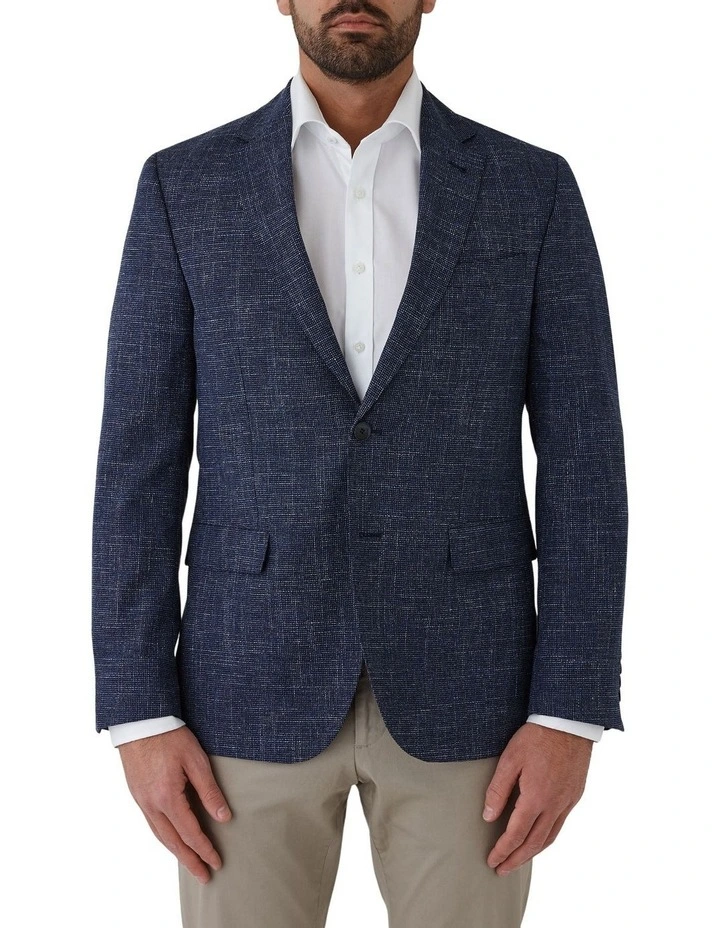 Hawthorn Modern Fit Sports Jacket in Blue