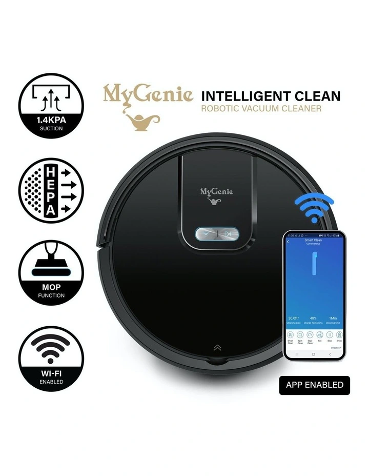 Robotic Vacuum and Mop with App Control