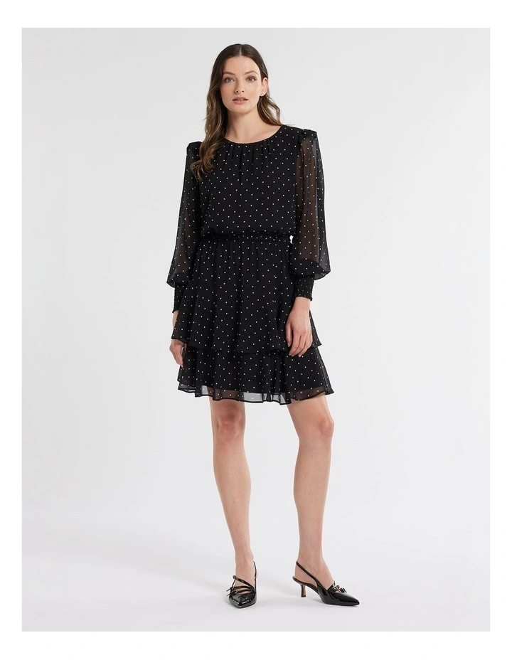Kelly Spot in Black/ Ivory