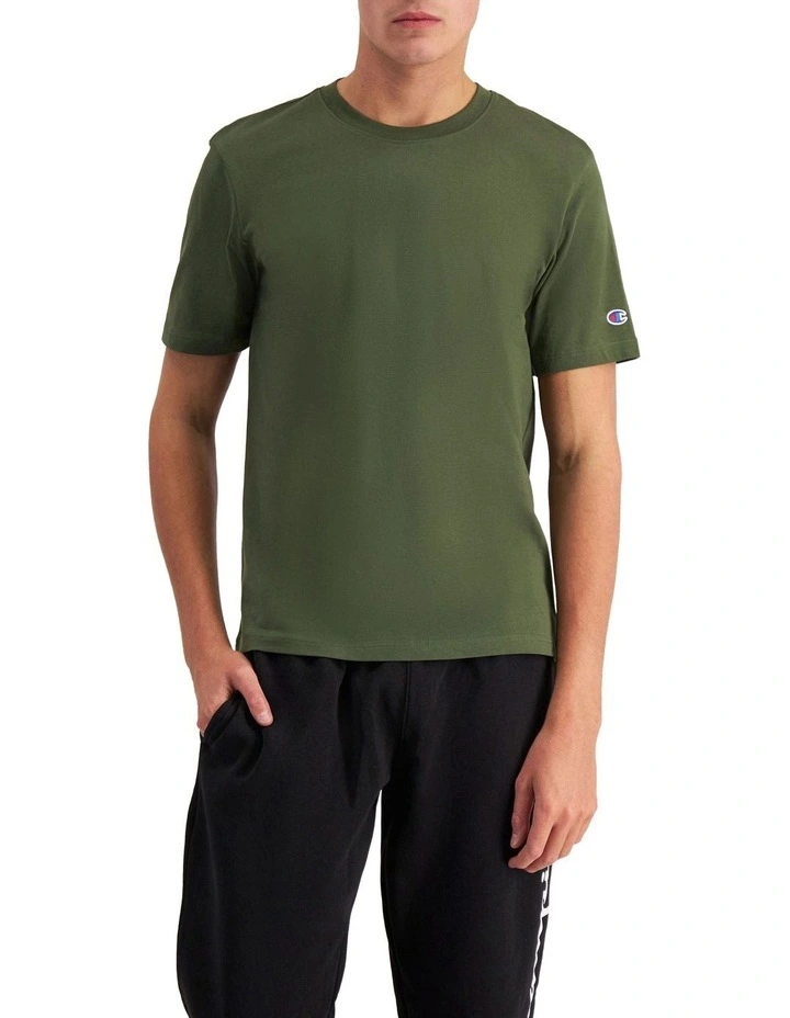 Lightweight Jersey Staple Tee in Midnight Moss