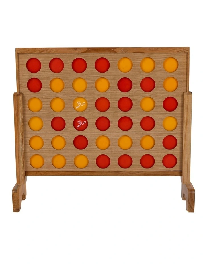 Mega Plywood Connect Four In A Row Game Set 69X79Cm