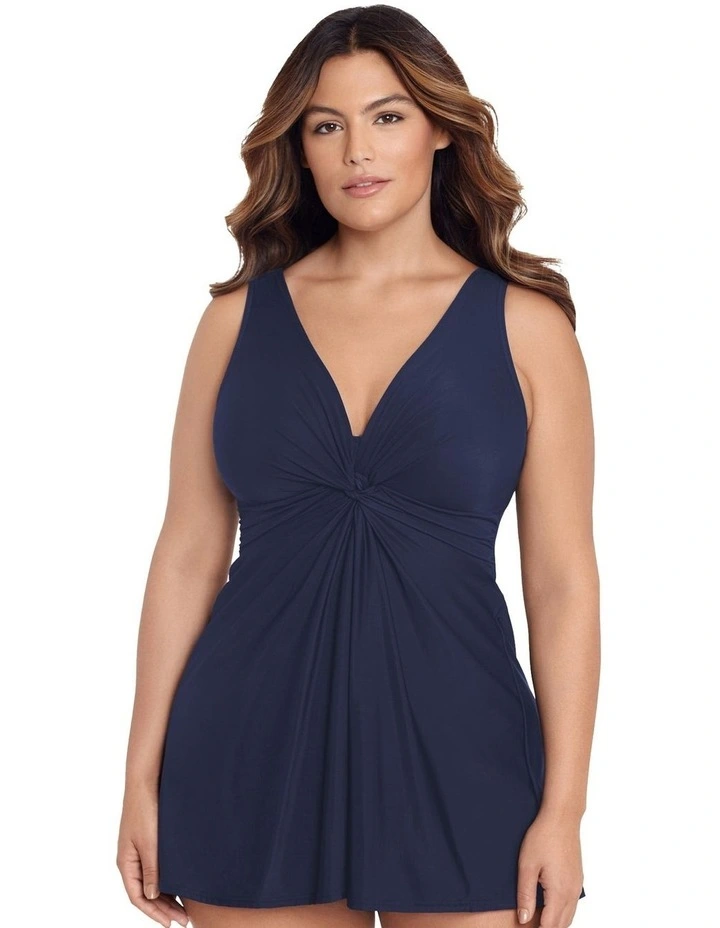 Must Have Marais Short Shaping Swimdress PLUS in Midnight