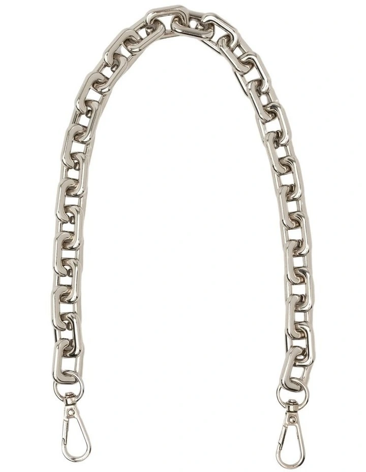 Chunky Chain Strap in Silver