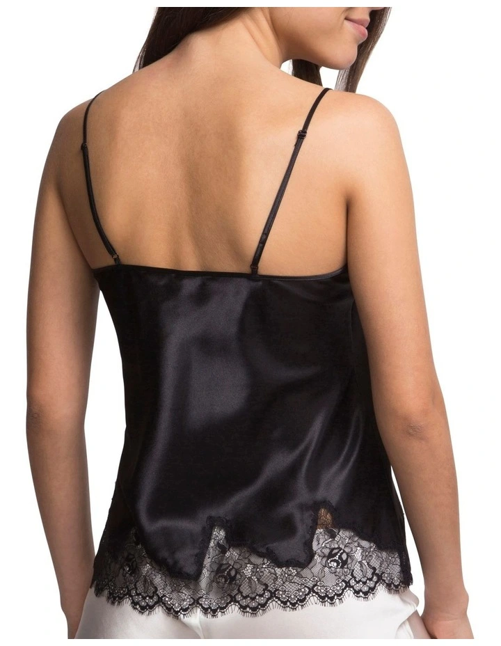 Nocturne Camisole Top In Black