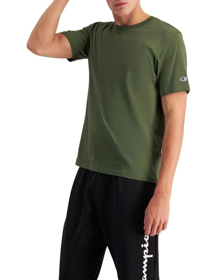 Lightweight Jersey Staple Tee in Midnight Moss
