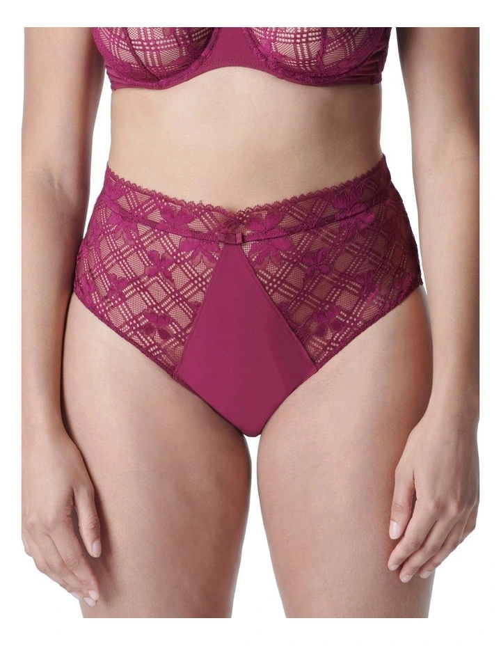 Victoire Culotte Brief in Purple