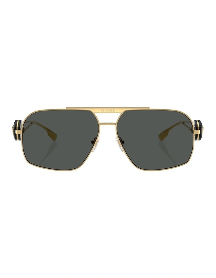 VE2269 Sunglasses in Gold