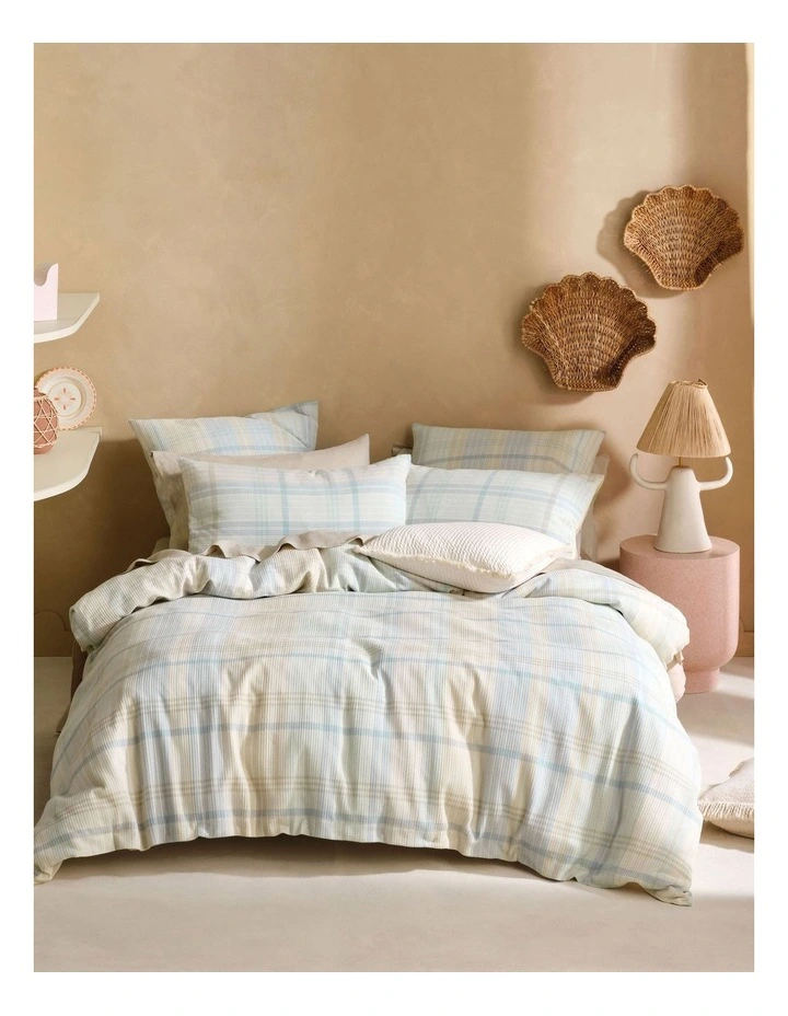 Geena Quilt Cover Set In Sky