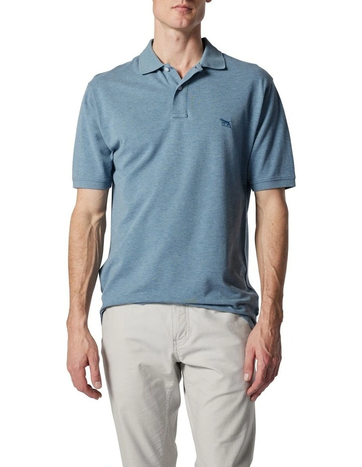 The Gunn Original Fit Polo in Stonewash