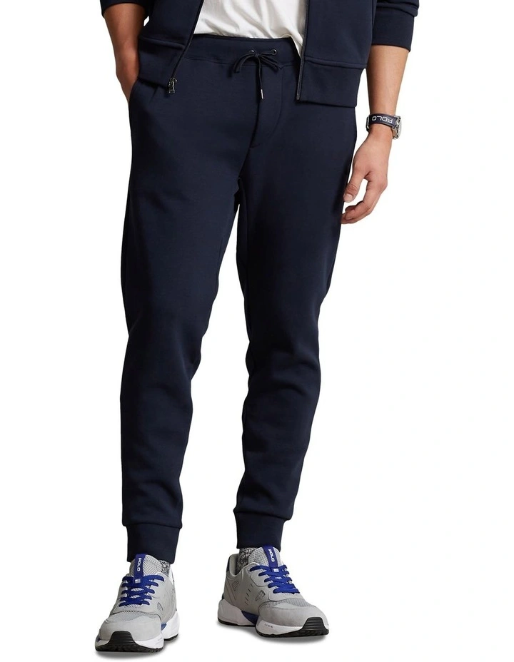 Double Knit Jogger Pant in Navy