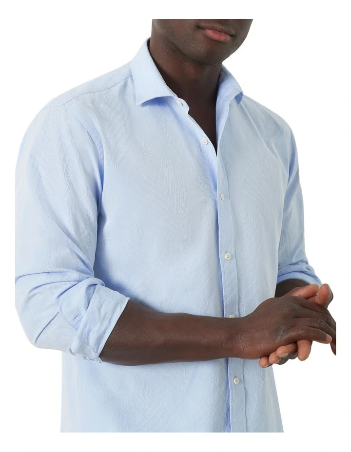 Maratea Floral Shirt in Sky