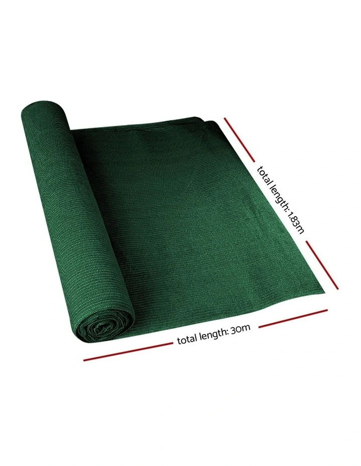 Sail Sun Shade Cloth 90% 195gsm 1.83x30m In Green