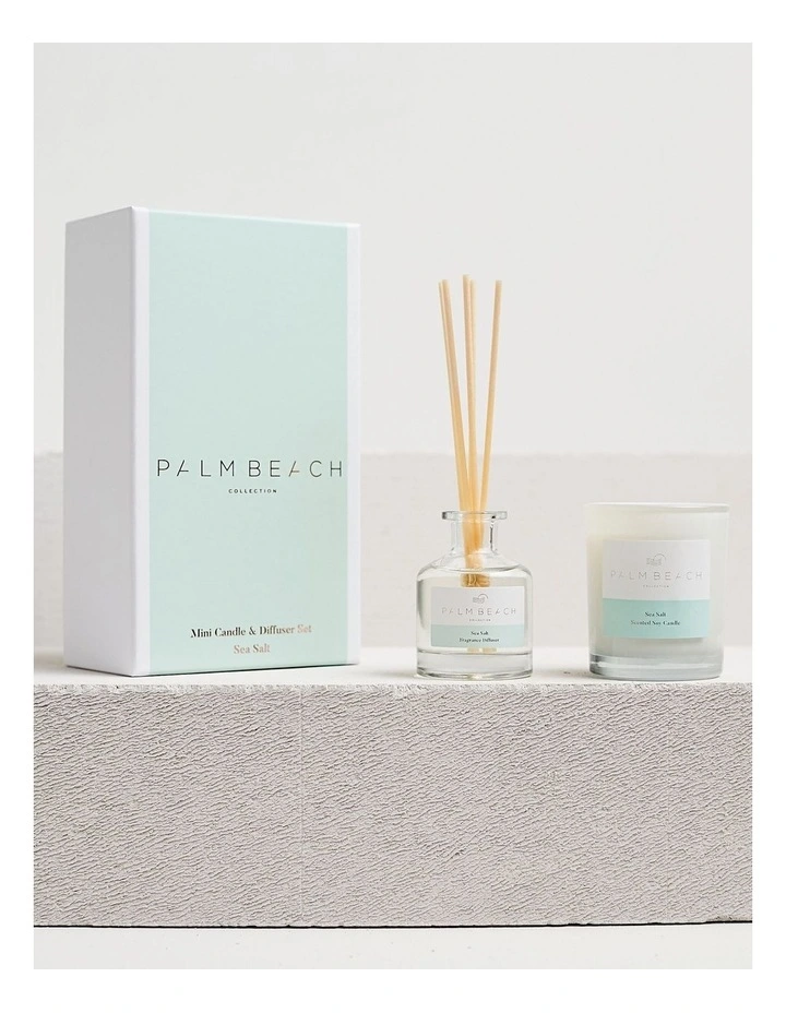 Sea Salt Mini Candle & Diffuser Gift Pack