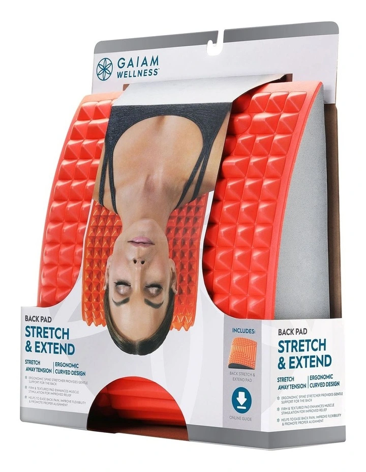 Wellness Back Stretch And Extend Pad in Orange