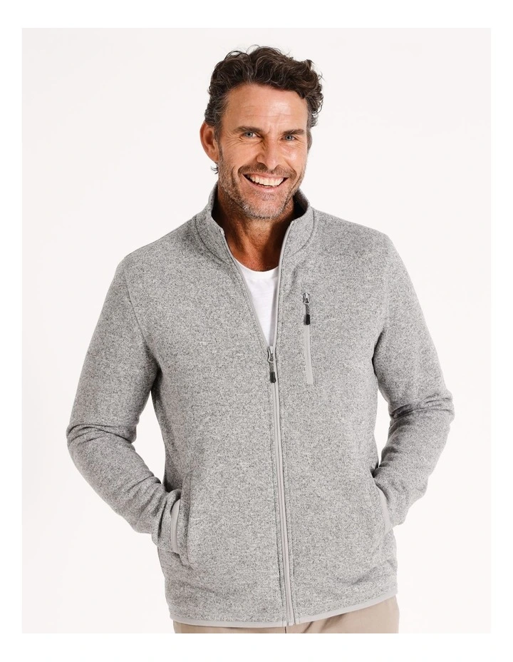 Ribble Valley Fleece Sweat in Grey
