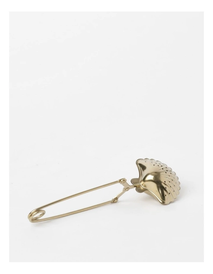Tea Party Spring Tea Infuser in Gold