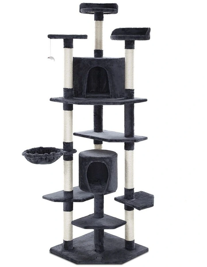 Cat Tree Trees Scratching Post Scratcher Tower Condo House Furniture Wood