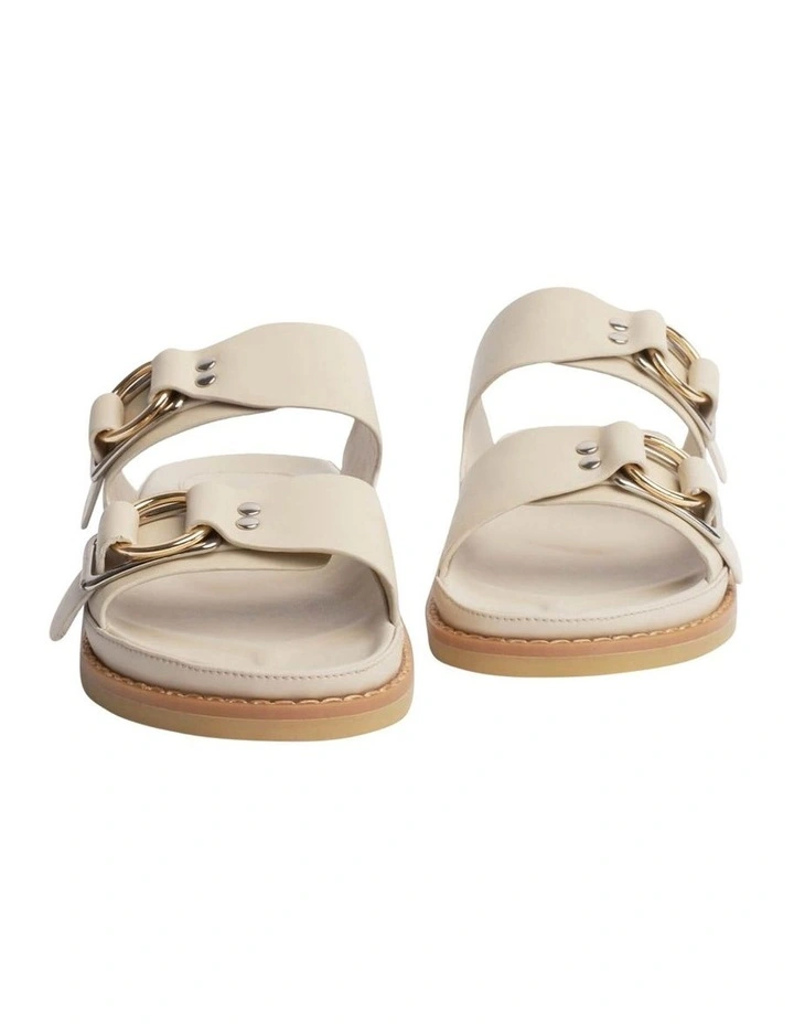 Hunter Vanilla Capretto Flats