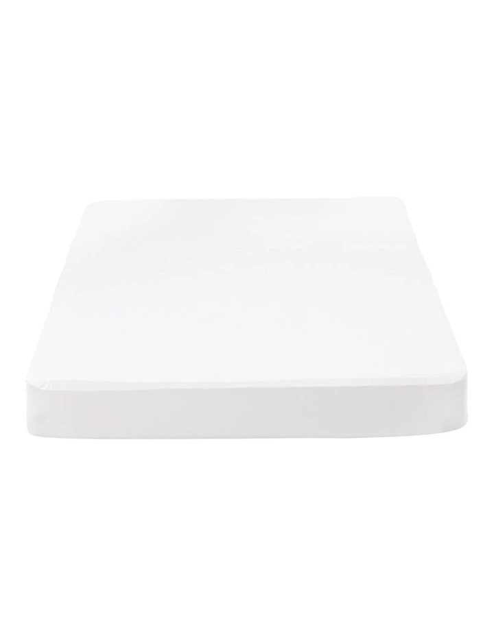 Waterproof Mattress Protector in White