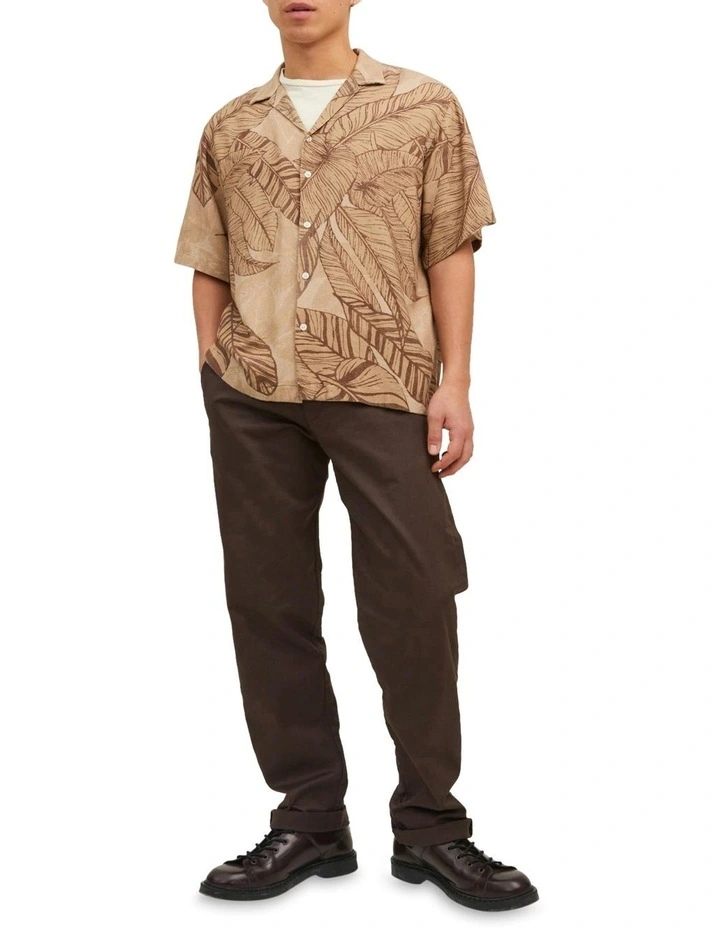 Rex Resort Shirt in Beige