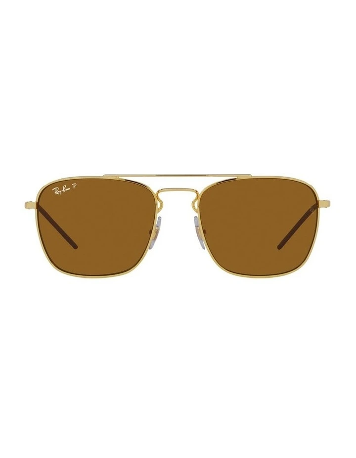 0RB3588 Polarised Sunglasses in Arista Brown