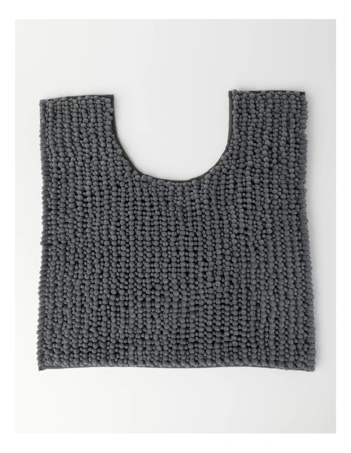Norfolk Super Soft Microfibre Contour Mat in Charcoal