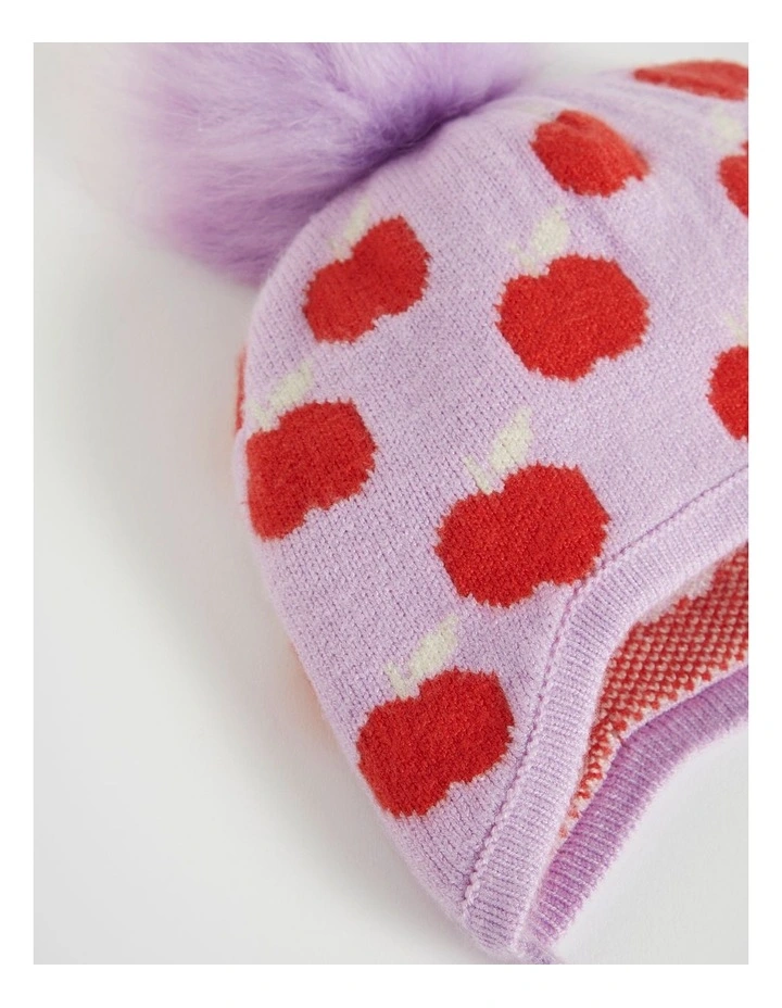 Apple Beanie in Multi