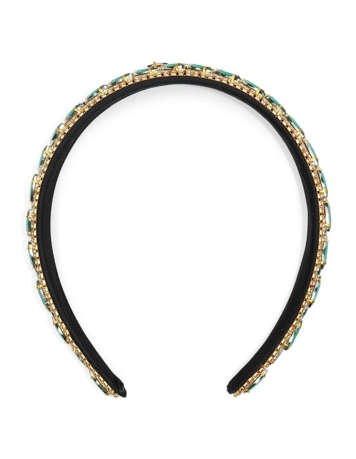 Astrid Headband in Green