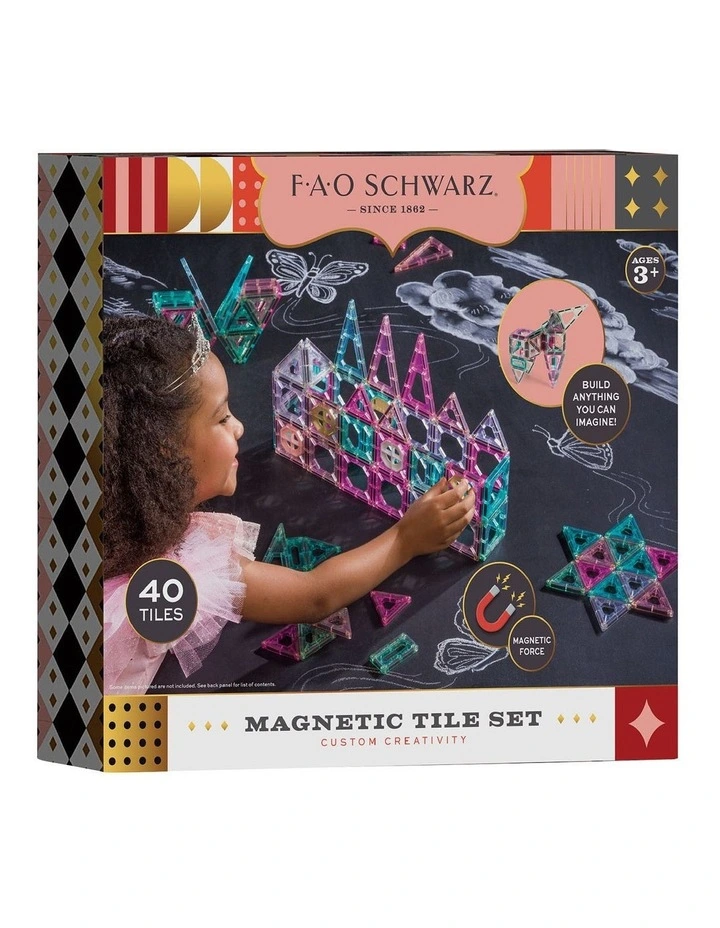 Magnetic Tile Set
