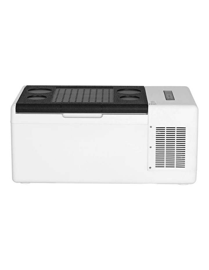 Camping Fridge Portable Bar Fridges Freezer 15L in White