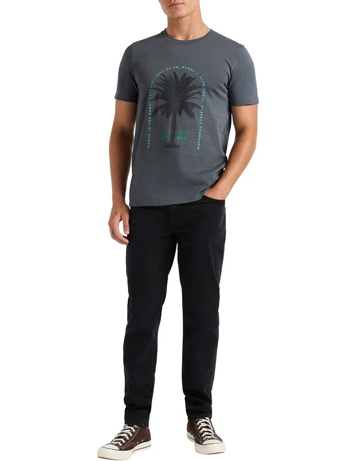 Let It Tree Tee in Graphite