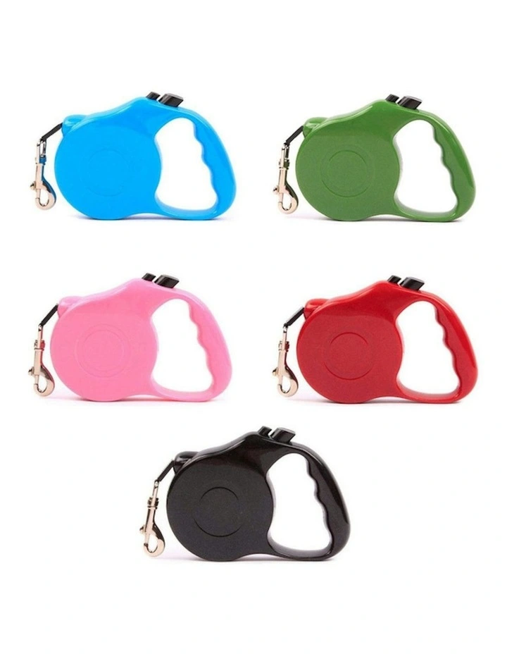 Retractable Dog Leash in Multicolor
