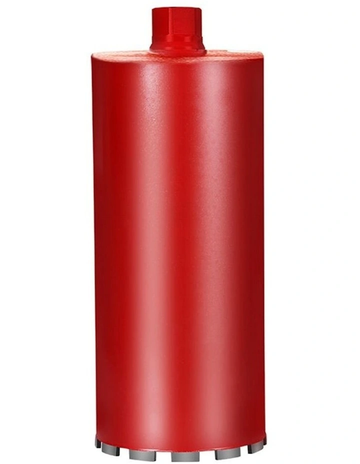 Wet Dry Concrete Stone Masonry 1-1/4 UNC Diamond Core Drill Bit 152mm in Red