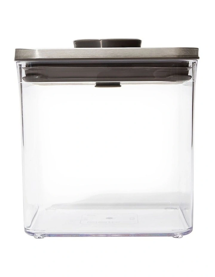 Pop 2.0 2.6L Steel Big Square Short Container