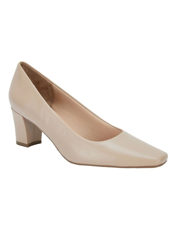Nicole Nude Glove Heeled Shoes