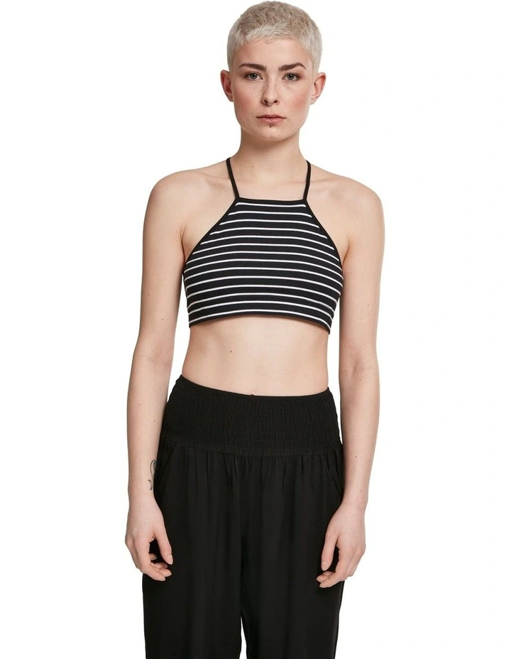 Triangle Top in Black/White