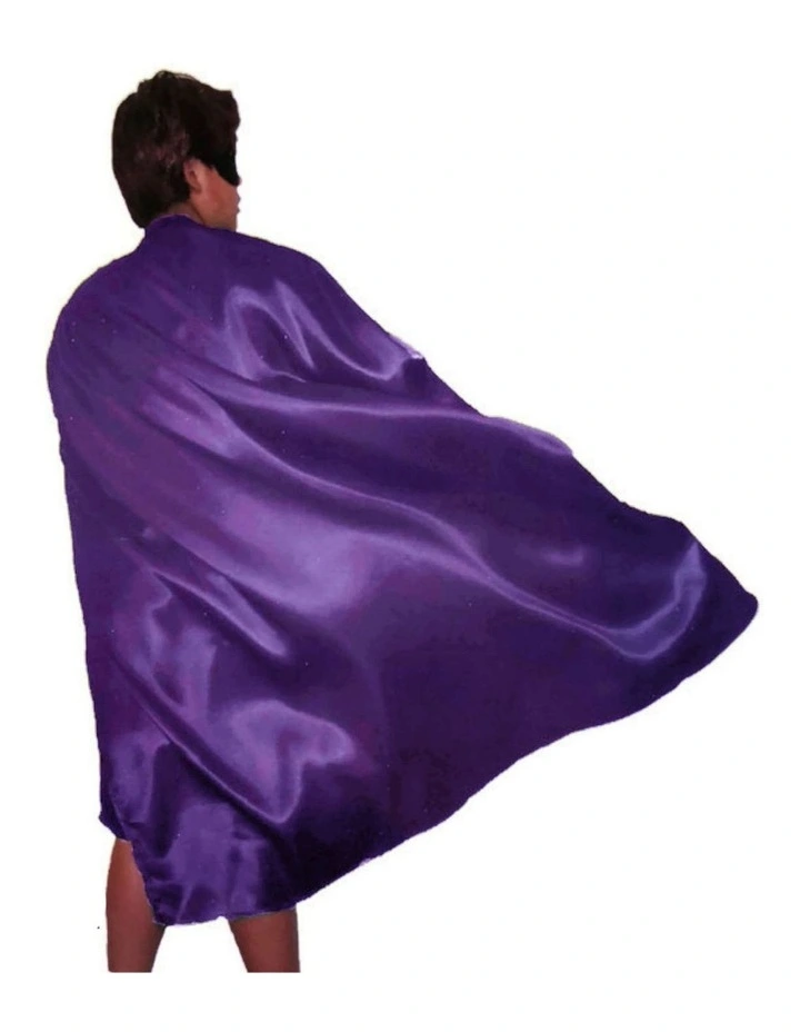 Adult Cape Costume in Purple