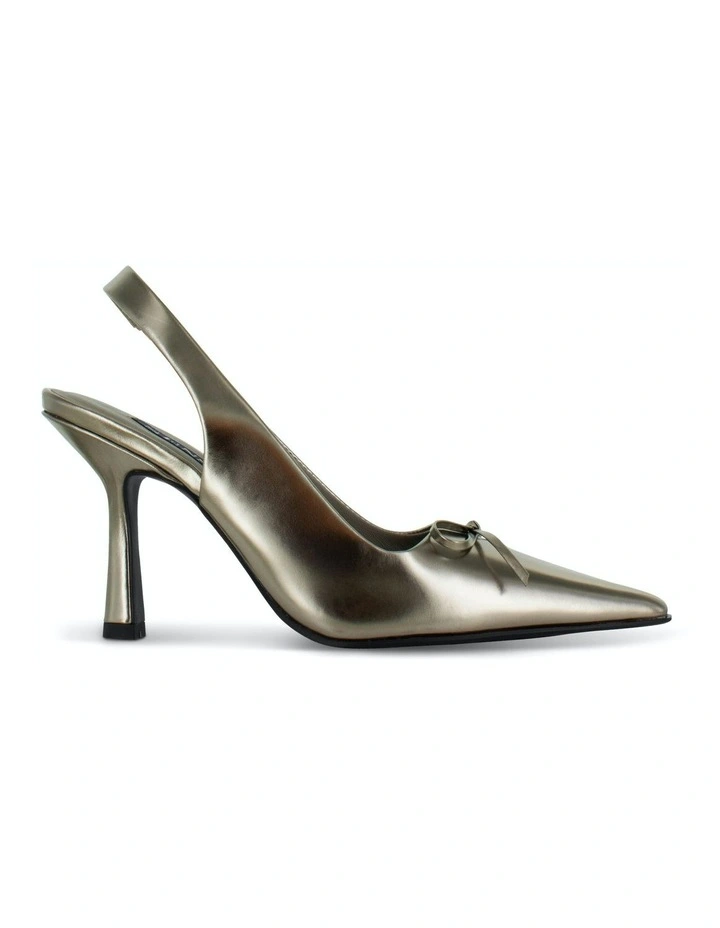 Kallee II Mules Heel in Pewter