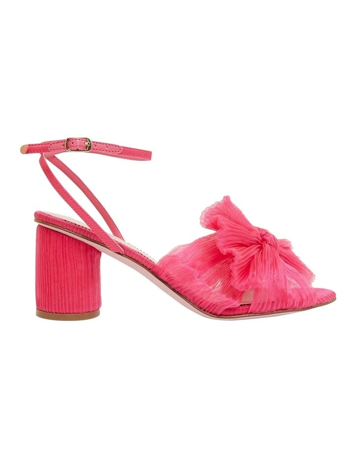 Secret Fuchsia Fabric Sandals