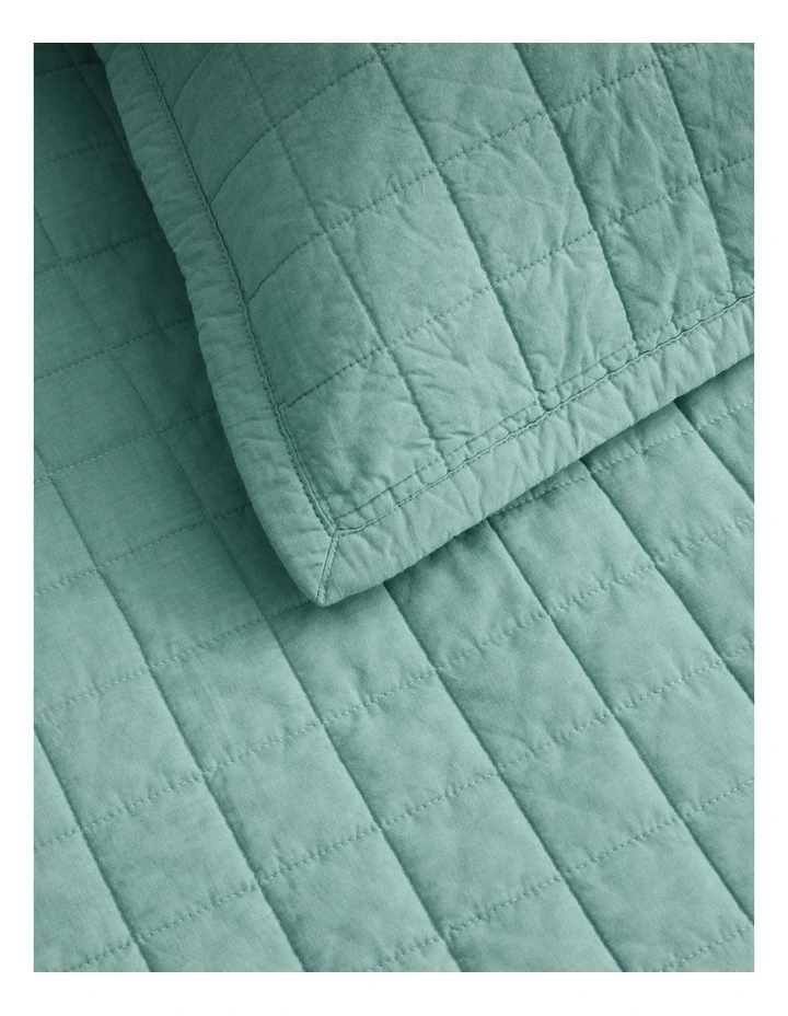 Reilly European Sham in Arctic Green